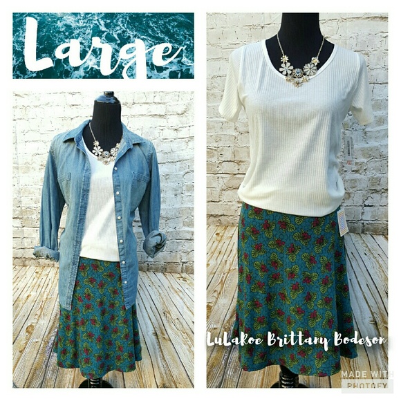 LuLaRoe Azure Skirt