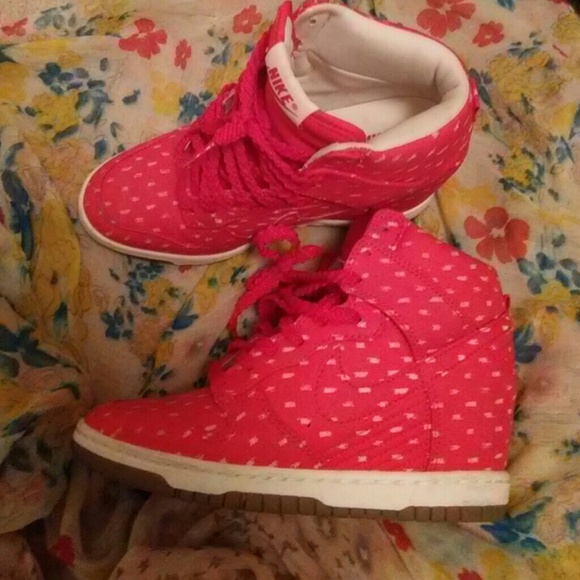 Nike Sky Hi Dunks.