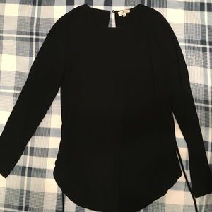 Wilfred black blouse Aritzia