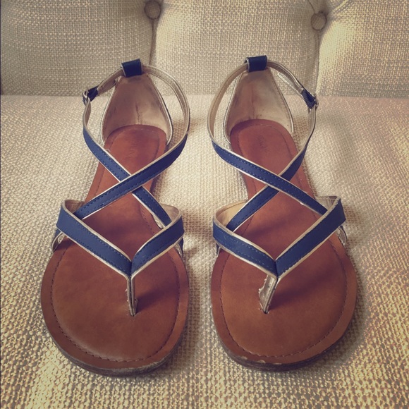 Merona summer flats. Size 8.5.