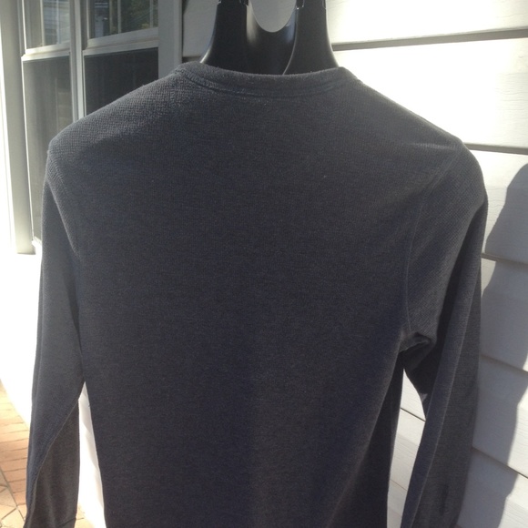 Gray long sleeve tee shirt L - Picture 2 of 3