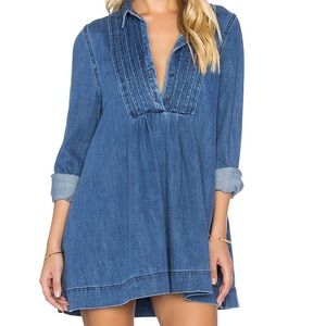 Free People Baby Blues Denim Tunic