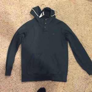 Volcom hoodie teal