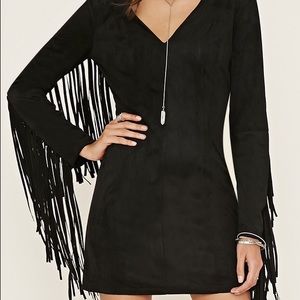 Forever 21 Fringe Dress