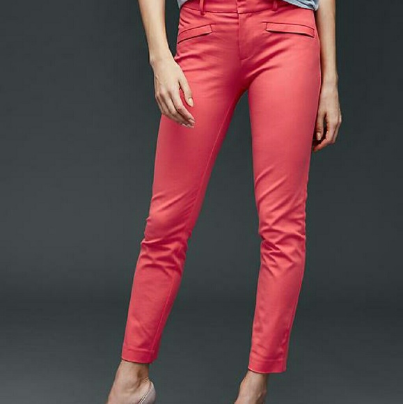 gap bi stretch skinny ankle pants