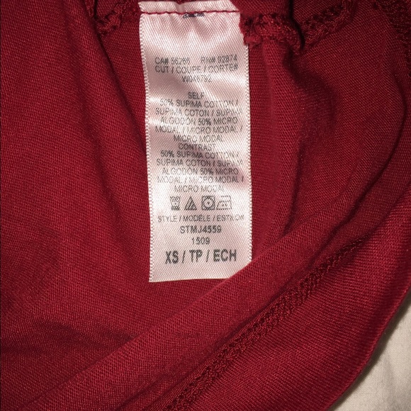 SOLD NWT Splendid Long Sleeve Scoop Tee - Picture 3 of 4