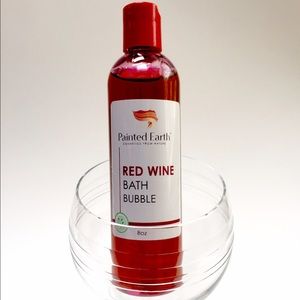 Red Wine Bubble Bath