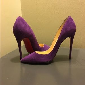 Christian Louboutin "So Kate" 120 mm Suede