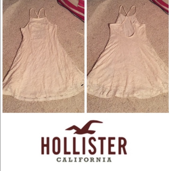 ✨BEAUTIFUL✨ Hollister Lace Cross Back Dress
