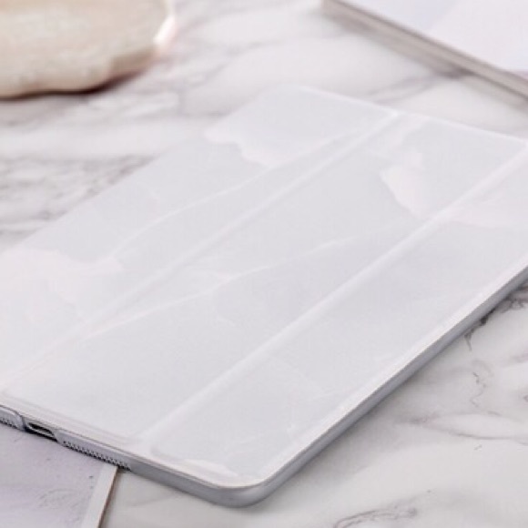 🚨SALE🚨🌫L.greywhite marble design iPad mini123 - Picture 2 of 3