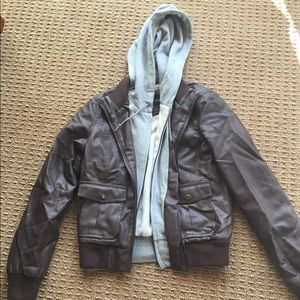 Obey Leather Jacket
