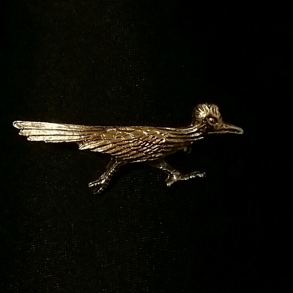 Vintage bird pin