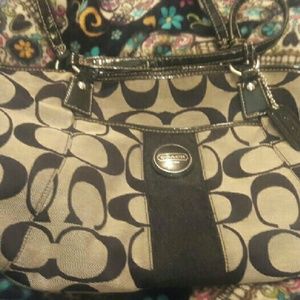 Authentic coach purse
