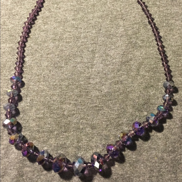 Amethyst Magnetic Clasp Necklace - Picture 1 of 1