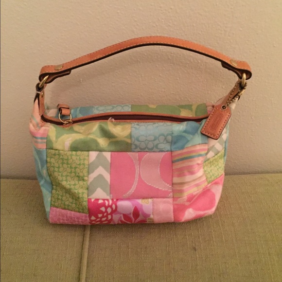 Coach patchwork purse