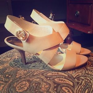 New  nude Michael Kors heels.