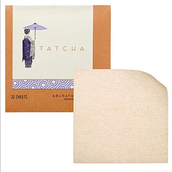 Tatcha new Japanese beauty blotting papers 2 packs