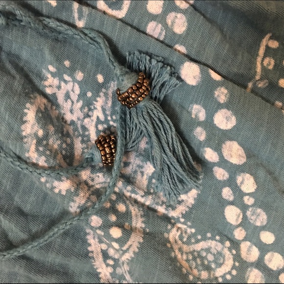 🔶2 FOR $10 | American Eagle Blue Halter Dress - Picture 3 of 3