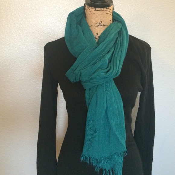 Teal Scarf