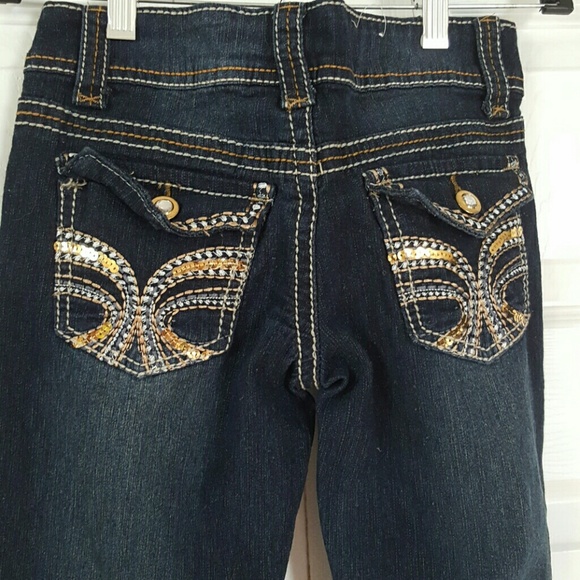 Girls Blue Jeans - Picture 3 of 3