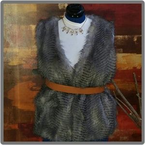 Feather Vest