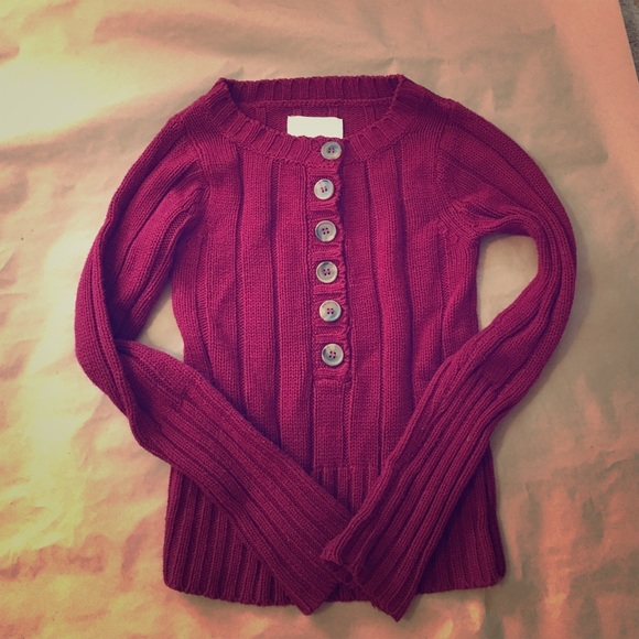 Burgundy Sweater