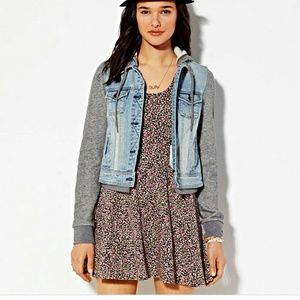 AE Jean Sweatshirt Jacket