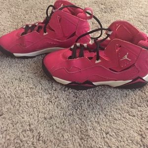 Pink Jordan's size