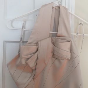 Gorgeous Karen Millen dress in a pearly cream.