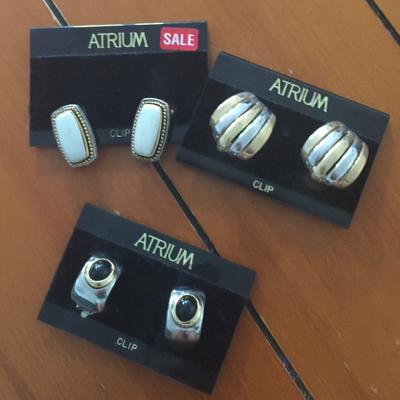 Bundle of Clip on Earrings