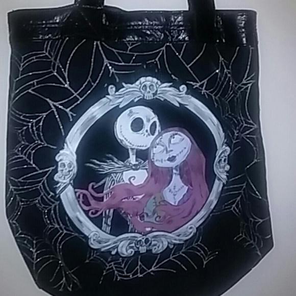 The Nightmare Before Christmas Jack and Sally Tote