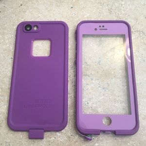iPhone 6 purple life proof case