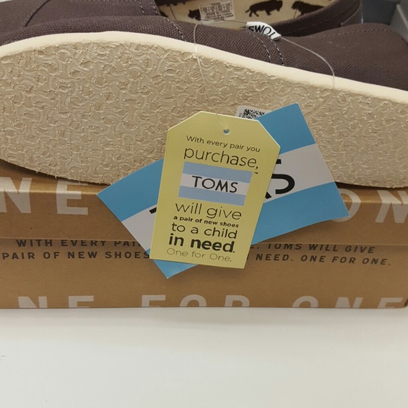Toms- Classic Canvas - Ash Size 10 - Picture 4 of 4