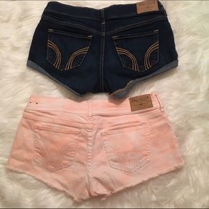 Size 3 Hollister jean shorts