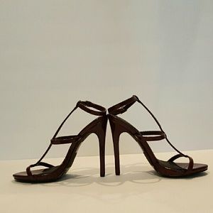 FOREVER 21 T-STRAP STILETTO HEELS