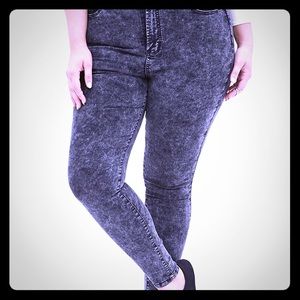 Forever 21 Mineral Wash Jeans