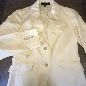 NWOT Talbots Linen Blazer Size 2P