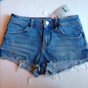 TOPSHOP MOTO Denim shorts NWT