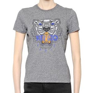 100% Authentic KENZO Tiger Printed Jersey Shirt