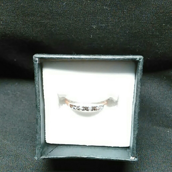 Diamond Half Eternity Ring 14k YG size 4 1/2