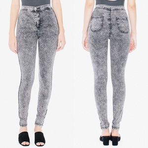 American Apparel Acid Wash Easy Jean