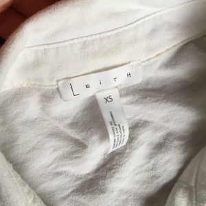 Leith Tops - Leith boxy white button down Leith Tops - Leith boxy white button down