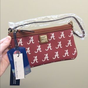 NWT Dooney & Bourke NCAA alabama wristlet