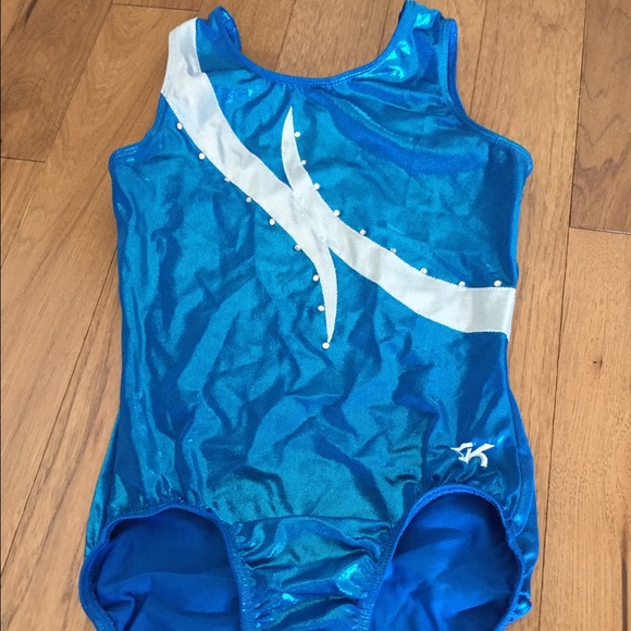 Blue leotard