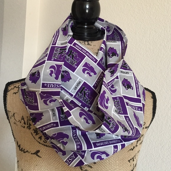 Kansas State/ K-State Infinity Scarf - Picture 2 of 3