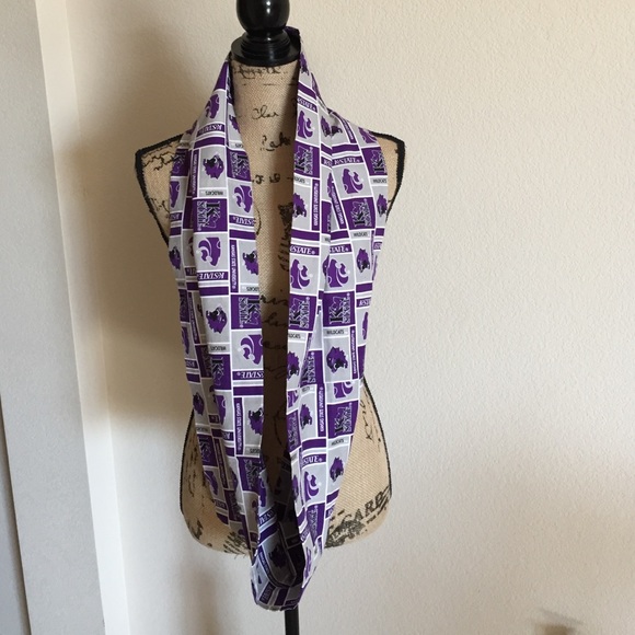 Kansas State/ K-State Infinity Scarf - Picture 3 of 3