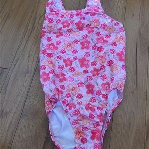 Pink Flower Leotard