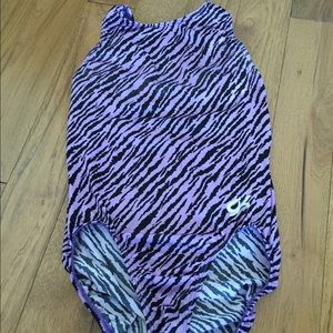 Purple Zebra Leotard