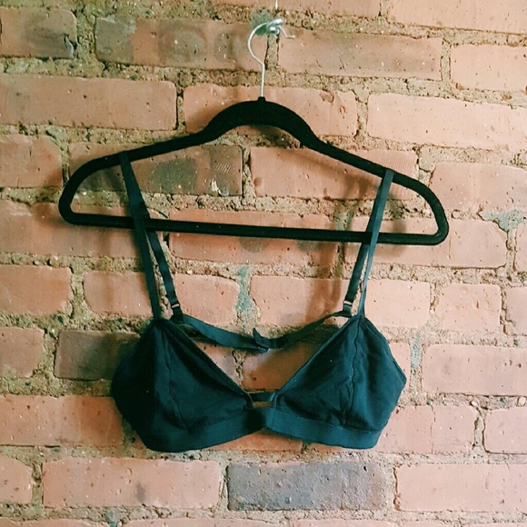 Sexy black bralette