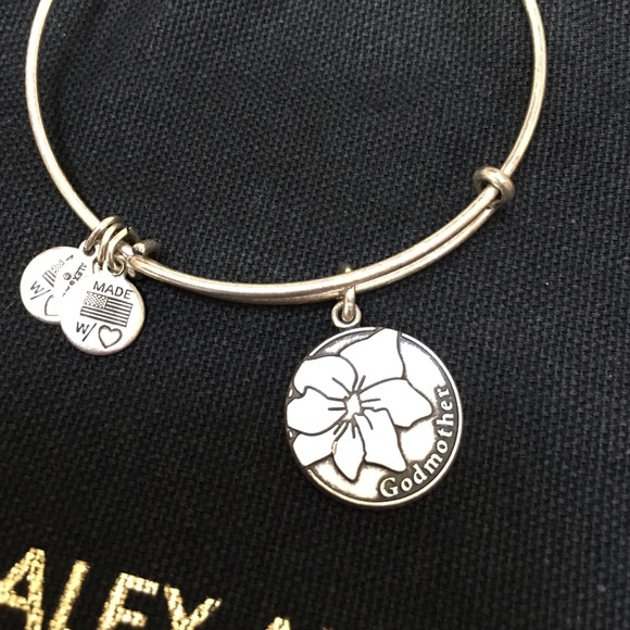 NWOT ALEX AND ANI -silver godmother bracelet